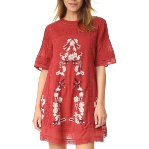 Free People Perfectly Victorian Embroidered dress